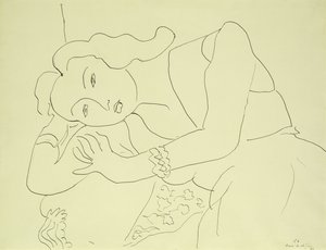 Hovedet af en kvinde af Henri Matisse