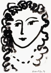 Hovedet af en kvinde af Henri Matisse