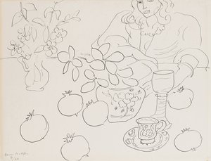 Indvendig scene af Henri Matisse