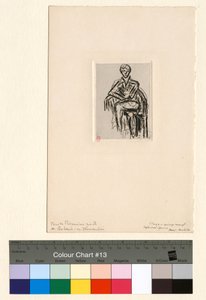 Josette Gris, figur i en lænestol af Henri Matisse