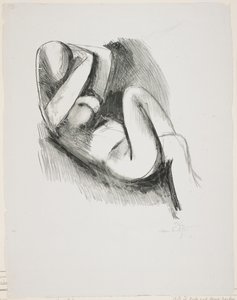 Le Grand Nu (Den store nøgen) af Henri Matisse