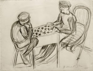 Damespillere af Henri Matisse