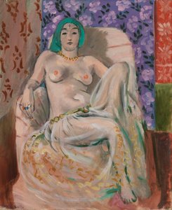 Maurisk kvinde (Det løftede knæ) af Henri Matisse