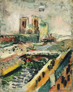 Notre-Dame, ca. 1900 (olie på lærred) af Henri Matisse