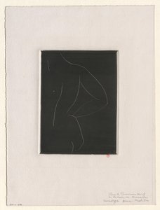 Nøgen rygfigur af Henri Matisse