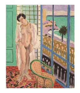 Nøgen ved vinduet af Henri Matisse