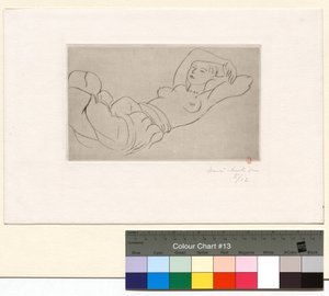 Liggende odalisk af Henri Matisse