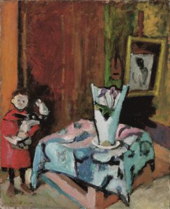 Sten på en træhest af Henri Matisse
