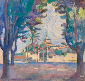 Place des Lices, Saint-Tropez af Henri Matisse