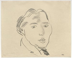 Portræt af Cortot af Henri Matisse
