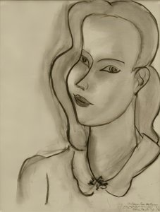 Portræt af en kvinde af Henri Matisse