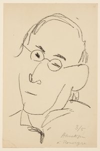 Portræt af Paul Léautaud af Henri Matisse