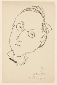Portræt af Paul Léautaud af Henri Matisse