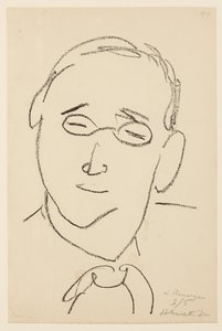 Portræt af Paul Léautaud af Henri Matisse