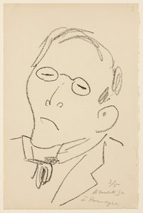 Portræt af Paul Léautaud af Henri Matisse