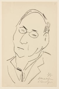 Portræt af Paul Léautaud af Henri Matisse