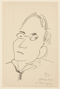 Portræt af Paul Léautaud af Henri Matisse