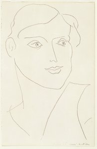 Portræt af en kvinde af Henri Matisse