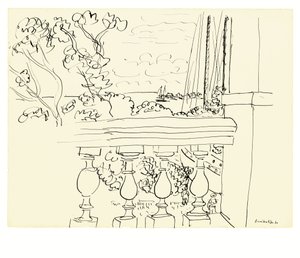 Havudsigt på Tahiti af Henri Matisse