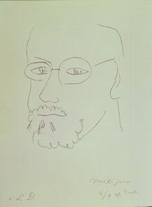 Selvportræt af Henri Matisse