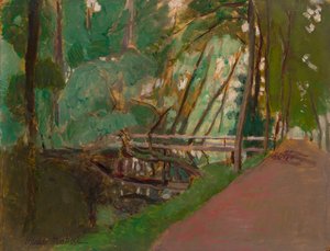 Sous-bois, ca. 1902-1903 (olie på papir lagt på panel)