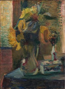 Solsikker i en vase af Henri Matisse