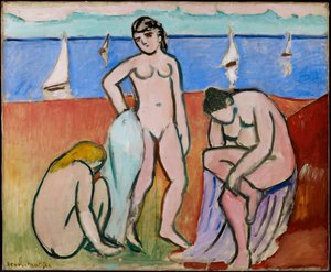 Tre badegæster af Henri Matisse