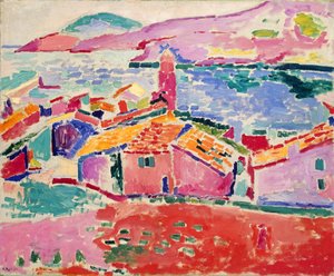 Udsigt over Collioure, ca. 1905 (olie på lærred) af Henri Matisse