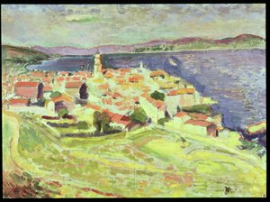 Udsigt over St. Tropez af Henri Matisse