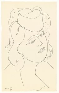 Kvinde med hat af Henri Matisse