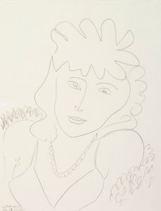 Kvinde med hat af Henri Matisse
