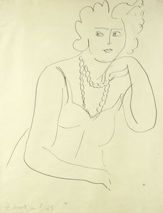 Halskæde til kvinde af Henri Matisse