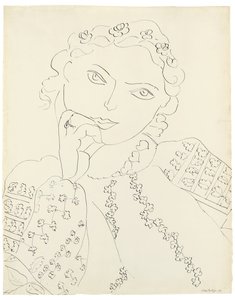 Ung pige af Henri Matisse