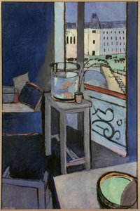 interiør guldfiskeskål 1914 (olie på lærred)