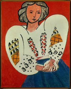 la blouse roumaine 1940 (olie på lærred)