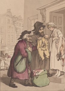 Cries of London, nr. 7, Old Clothes, 4. maj 1799. af Henri Merke