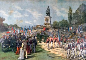Årsdagen for slaget ved Mars-la-Tour, 16. august 1870, 1892 af Henri Meyer