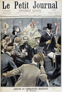 Kommandøren Marchands ankomst til Paris - i "" Le Petite Journal"" af 11/06/1899 af Henri Meyer