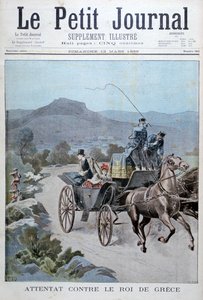 Angrebsforsøg på kongen af Grækenland, 1898 af Henri Meyer