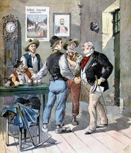 Før valget, 1893 af Henri Meyer