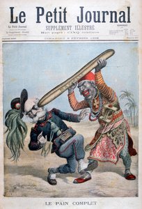 Karikatur af Francesco Crispi, italiensk politiker, 1896