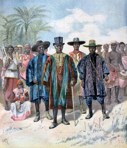 Dahomeans, 1893 af Henri Meyer