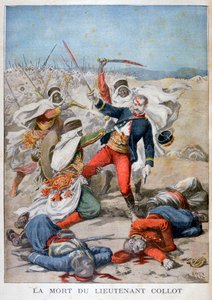 Løjtnant Collets død, Algeriet, 1896 af Henri Meyer
