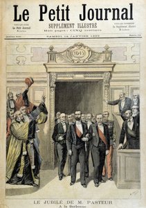 M. Pasteurs jubilæum på Sorbonne - i "" Le Petite Journal"" af 14/01/1893 af Henri Meyer