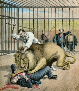 Leon Eysette ønsker at blive fotograferet, 1895 (Illustration) af Henri Meyer