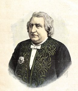 Portræt af Ernest Renan af Henri Meyer