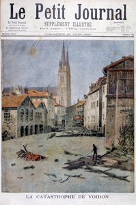 Katastrofen i Voiron, Frankrig, 1897 af Henri Meyer