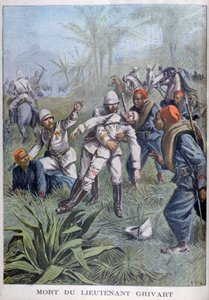 Løjtnant Grivarts død, Niger, 1899 af Henri Meyer
