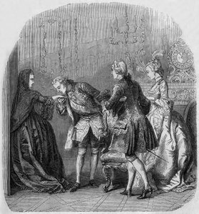 Prinsessen af Lamballe, kong Louis XV, Louis de Richelieu, grevinde Jeanne du Barry