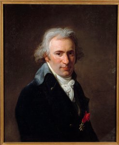 Portræt af Jean Baptiste Canthaney dit Clery (1759-1809) valet de chambre til Louis XVI ved templet Maleri af Henri Pierre Danloux (1753-1809) 1798 Søn. 0,65x0,54m af Henri Pierre Danloux